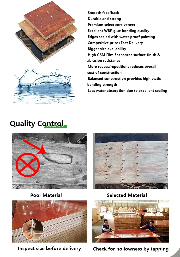 Обработка Фанера с пленочной облицовкой